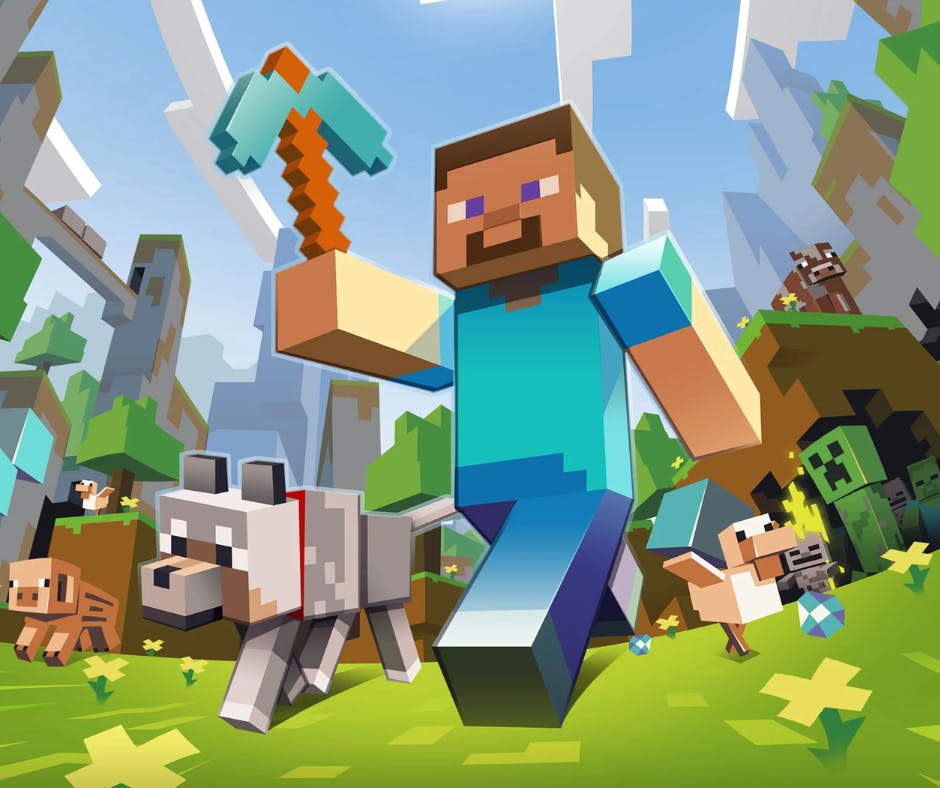Kolorowanka minecraft